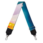 Pink Water Lily Print Bag Strap