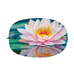 Pink Water Lily Print Car Side Mirror Covers