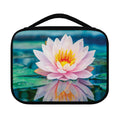 Pink Water Lily Print Classic Bible Case