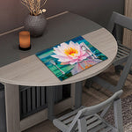 Pink Water Lily Print Placemat