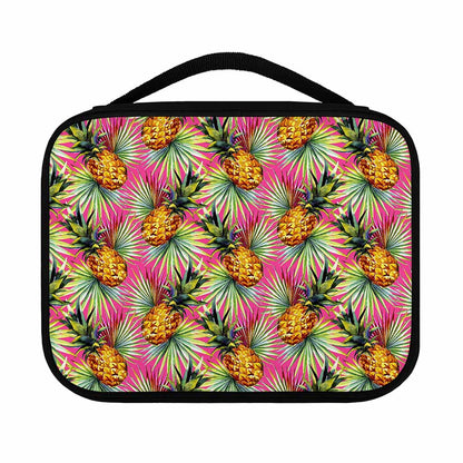 Pink Watercolor Pineapple Pattern Print Classic Bible Case