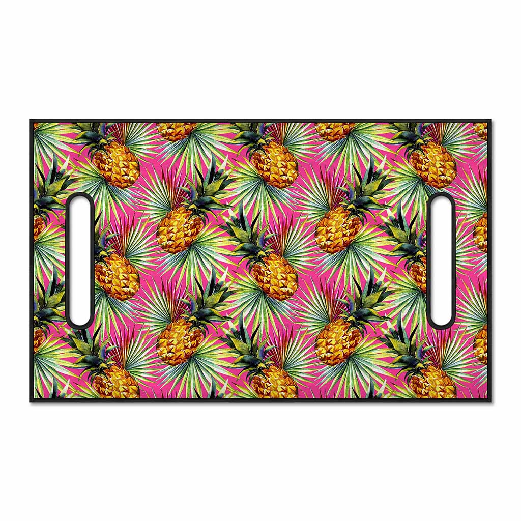 Pink Watercolor Pineapple Pattern Print Golf Cart Seat Cover