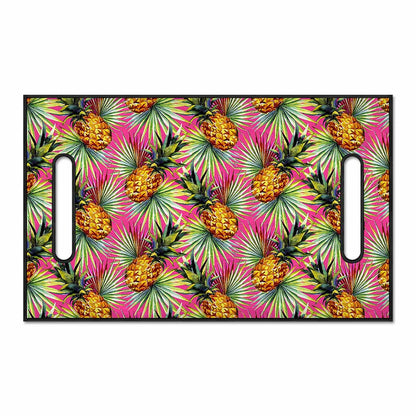 Pink Watercolor Pineapple Pattern Print Golf Cart Seat Cover