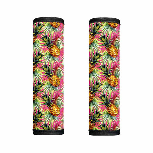 Pink Watercolor Pineapple Pattern Print Handle Covers