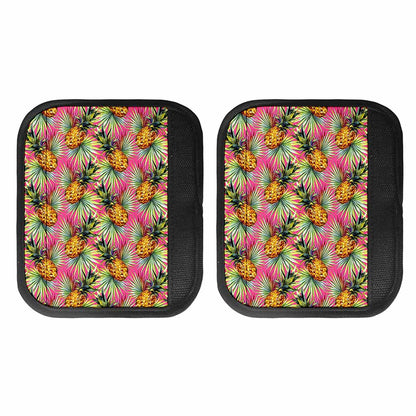 Pink Watercolor Pineapple Pattern Print Handle Covers