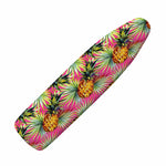Pink Watercolor Pineapple Pattern Print Ironing Board Cover