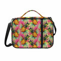 Pink Watercolor Pineapple Pattern Print Shoulder Strap Bible Bag