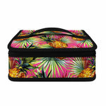 Pink Watercolor Pineapple Pattern Print Small Lunch Bag