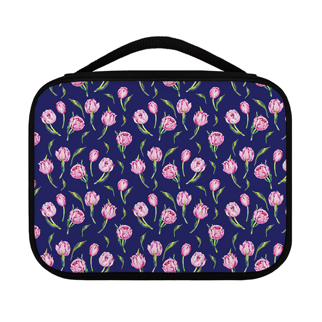 Pink Watercolor Tulip Flower Print Classic Bible Case
