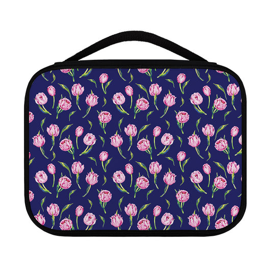 Pink Watercolor Tulip Flower Print Classic Bible Case