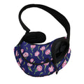 Pink Watercolor Tulip Flower Print Pet Sling Carrier