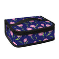 Pink Watercolor Tulip Flower Print Small Lunch Bag
