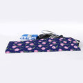 Pink Watercolor Tulip Flower Print Sports Towel