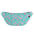 Pink Watercolor Tulip Pattern Print Fanny Pack