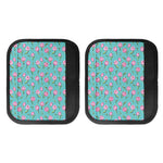 Pink Watercolor Tulip Pattern Print Handle Covers