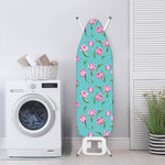 Pink Watercolor Tulip Pattern Print Ironing Board Cover