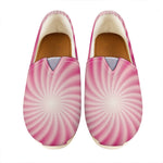 Pink Whirlpool Spiral Print Casual Shoes
