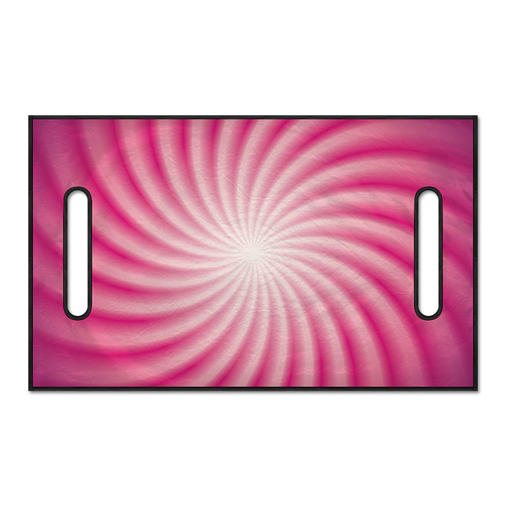 Pink Whirlpool Spiral Print Golf Cart Seat Cover