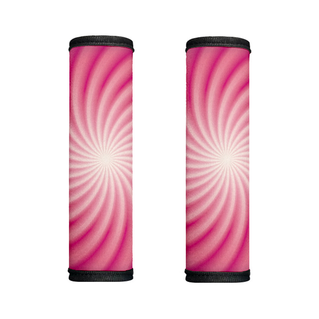 Pink Whirlpool Spiral Print Handle Covers