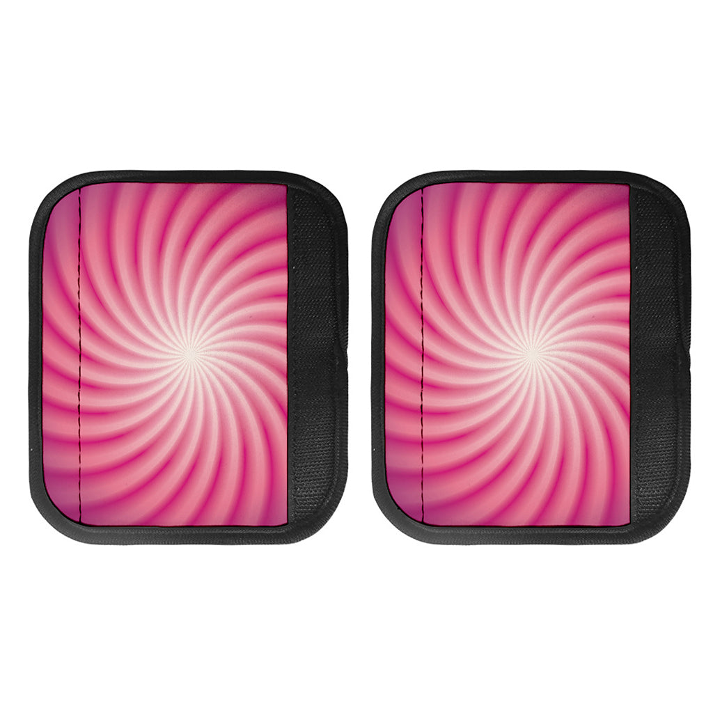 Pink Whirlpool Spiral Print Handle Covers
