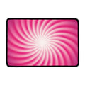 Pink Whirlpool Spiral Print Kitchen Mat