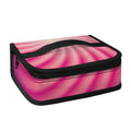 Pink Whirlpool Spiral Print Small Lunch Bag