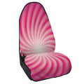 Pink Whirlpool Spiral Print Waterproof Car Seat Cover