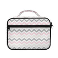 Pink White And Grey Chevron Print Briefcase Bible Bag