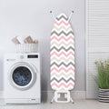 Pink White And Grey Chevron Print Ironing Board Cover