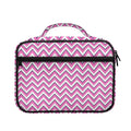 Pink White And Navy Chevron Print Briefcase Bible Bag