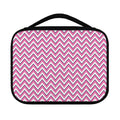 Pink White And Navy Chevron Print Classic Bible Case