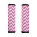 Pink White And Navy Chevron Print Handle Covers