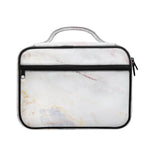 Pink White Grey Marble Print Briefcase Bible Bag