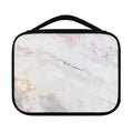 Pink White Grey Marble Print Classic Bible Case