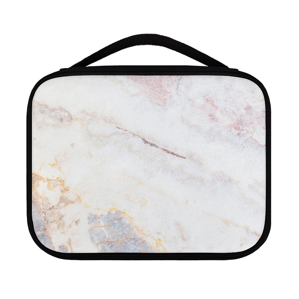 Pink White Grey Marble Print Classic Bible Case