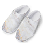 Pink White Grey Marble Print Mesh Casual Shoes