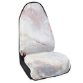 Pink White Grey Marble Print Waterproof Car Seat Cover