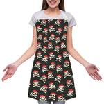 Pirate Skull Crossbones Pattern Print Adjustable Apron