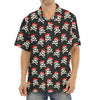 Pirate Skull Crossbones Pattern Print Aloha Shirt