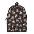 Pirate Skull Crossbones Pattern Print School Backpack