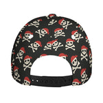 Pirate Skull Crossbones Pattern Print Baseball Cap