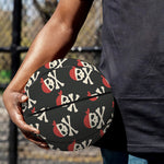 Pirate Skull Crossbones Pattern Print Basketball