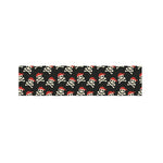Pirate Skull Crossbones Pattern Print Bed Runner