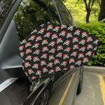 Pirate Skull Crossbones Pattern Print Car Side Mirror Covers