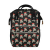 Pirate Skull Crossbones Pattern Print Diaper Bag