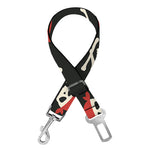 Pirate Skull Crossbones Pattern Print Dog Seat Belt