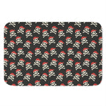 Pirate Skull Crossbones Pattern Print Indoor Door Mat