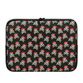 Pirate Skull Crossbones Pattern Print Laptop Sleeve