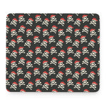 Pirate Skull Crossbones Pattern Print Mouse Pad