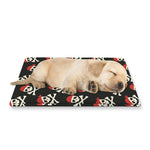 Pirate Skull Crossbones Pattern Print Pet Cooling Mat Cover